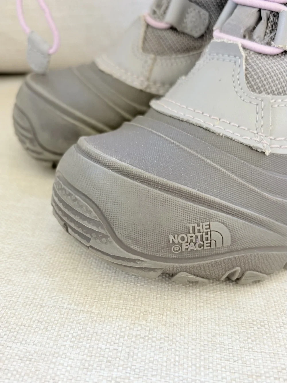 The North Face Alpenglow Boots Girls‎ Gray/Purple Size 11